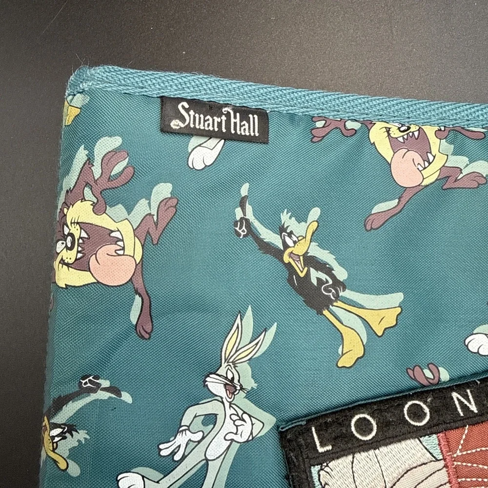 Vintage Stuart Hall WB Looney Tunes Folder / Binder Organizer